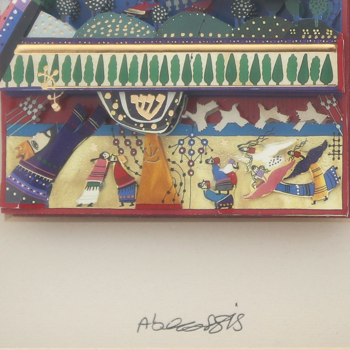Raphael Abecassis- Original 6-Layer Decoupage