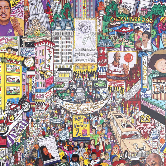 Charles Fazzino- Poster "The For All Kids Foundation"