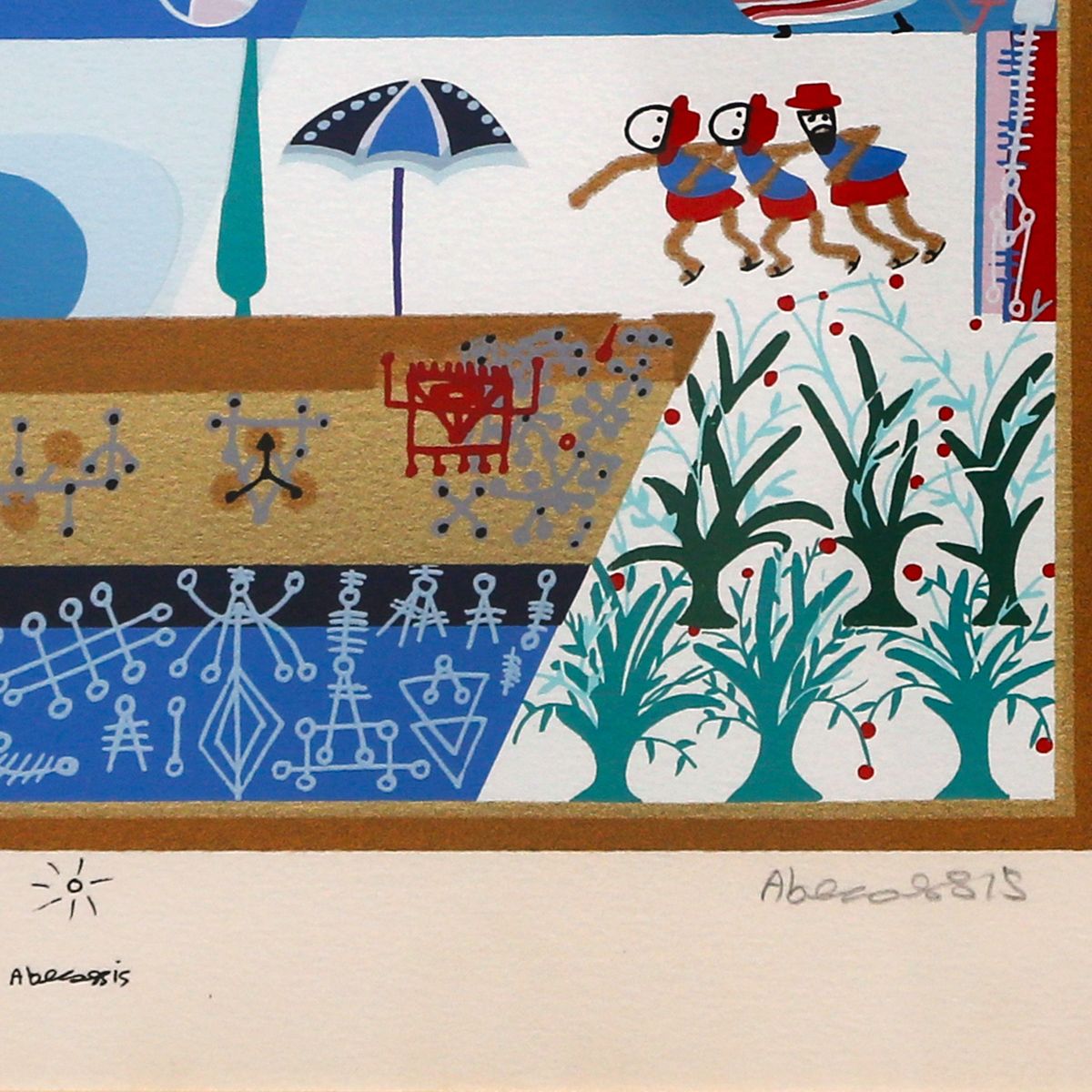 Raphael Abecassis- Serigraph