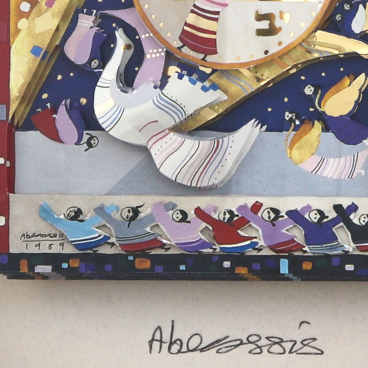 Raphael Abecassis- Original 6-Layer Decoupage