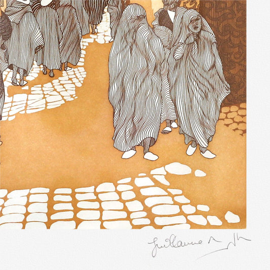 Guillaume Azoulay- Original Etching