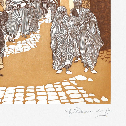 Guillaume Azoulay- Original Etching