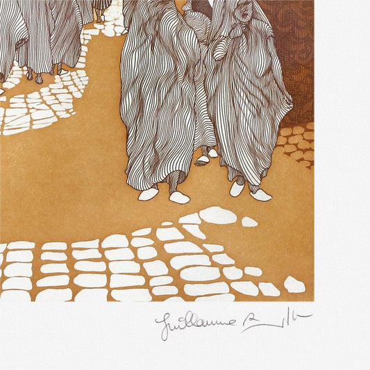 Guillaume Azoulay- Original Etching