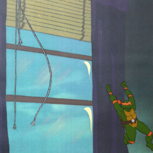 Animation Art- Hand-Painted Cel "Michelangelo"