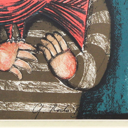 Graciela Rodo Boulanger- Lithograph "Les Oiseaux"