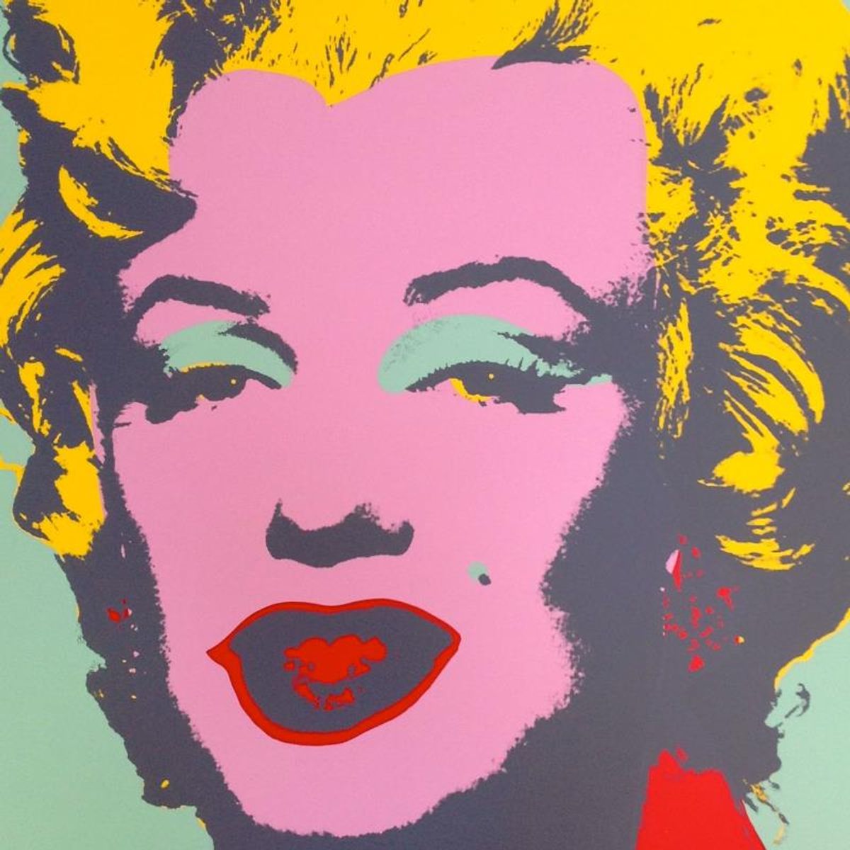 Andy Warhol "Marilyn 11.23" Silk Screen Print from Sunday B Morning.