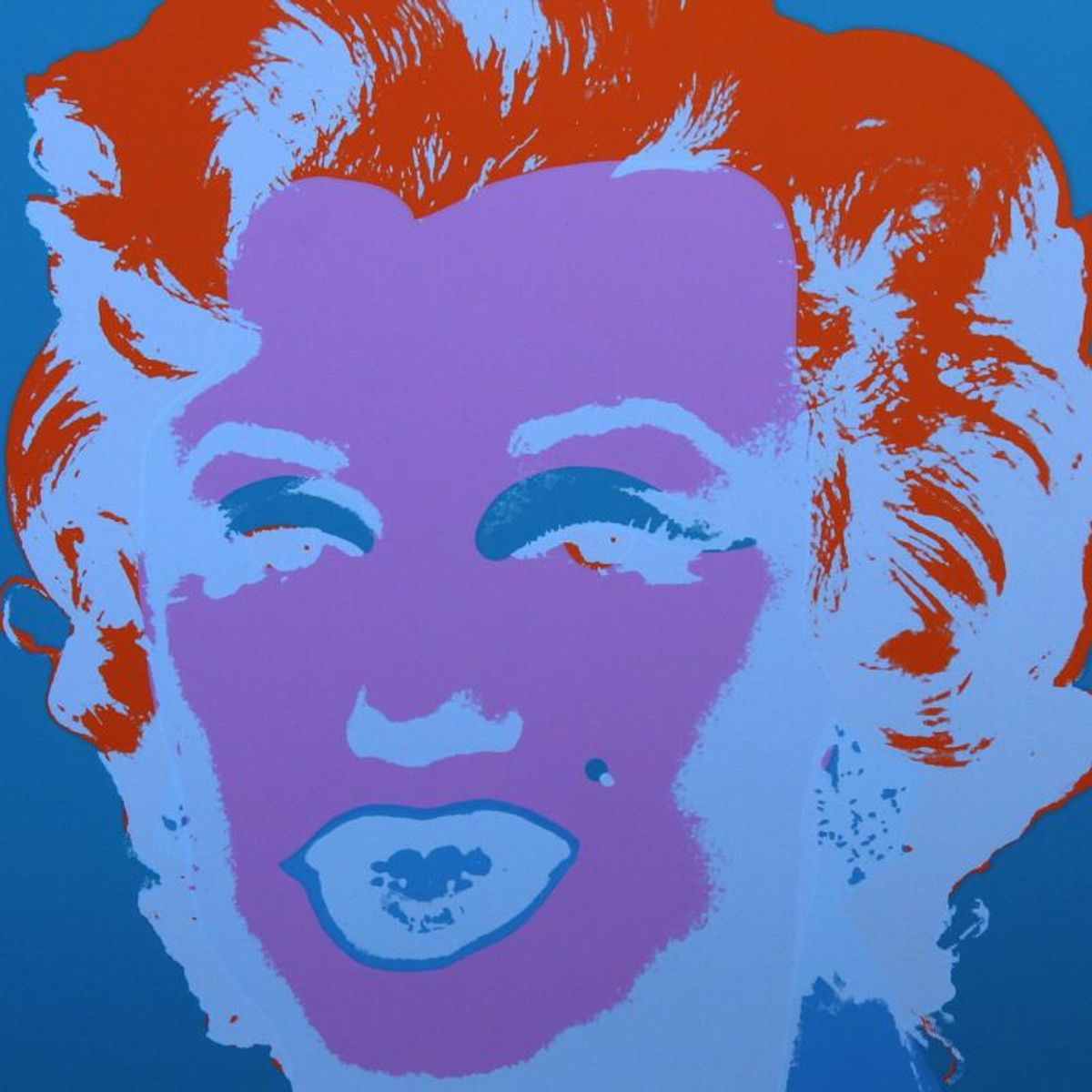 Andy Warhol "Marilyn 11.29" Silk Screen Print from Sunday B Morning.