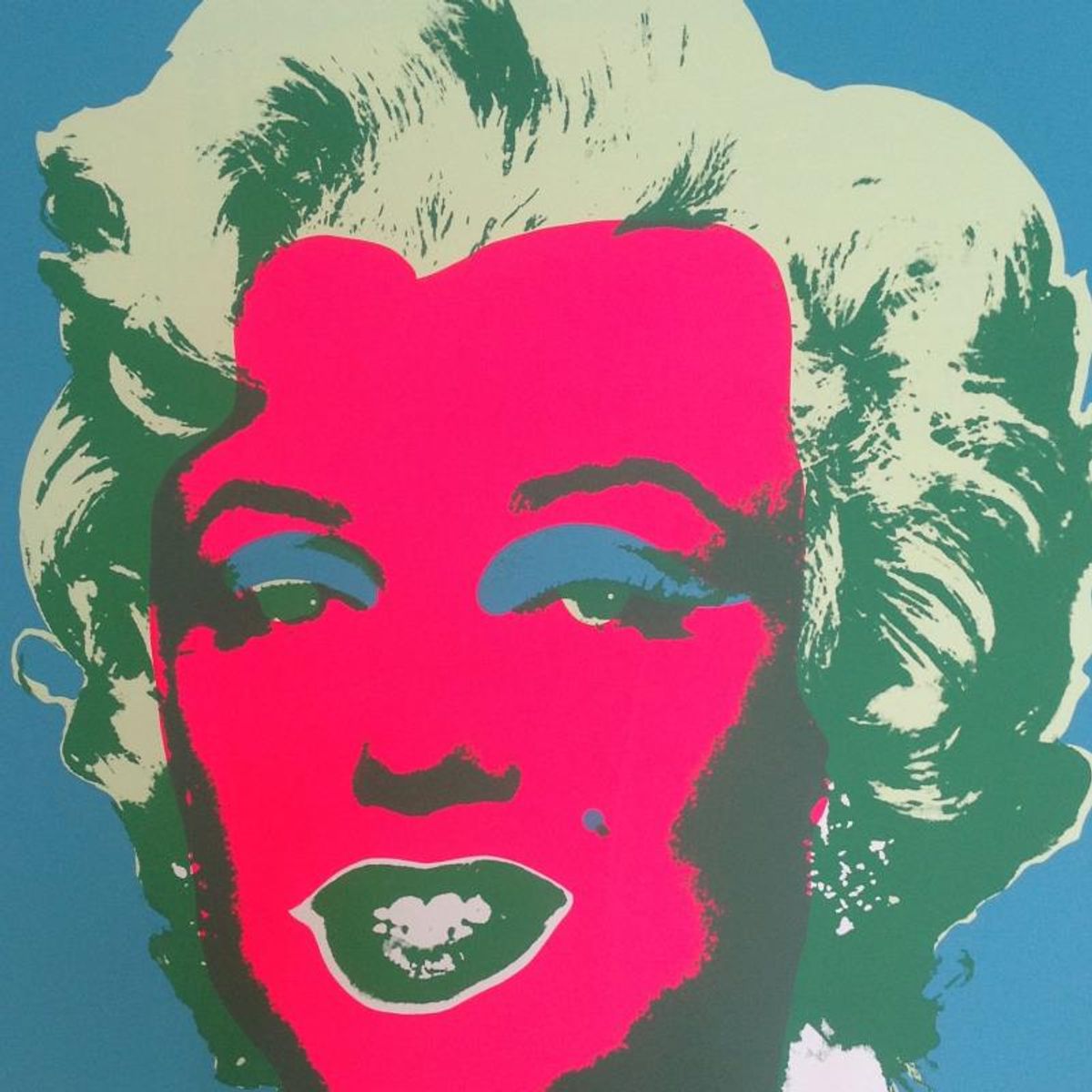 Andy Warhol "Marilyn 11.30" Silk Screen Print from Sunday B Morning.