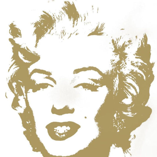 Andy Warhol "Golden Marilyn 11.41" Limited Edition Silk Screen Print from Sunday B Morning.