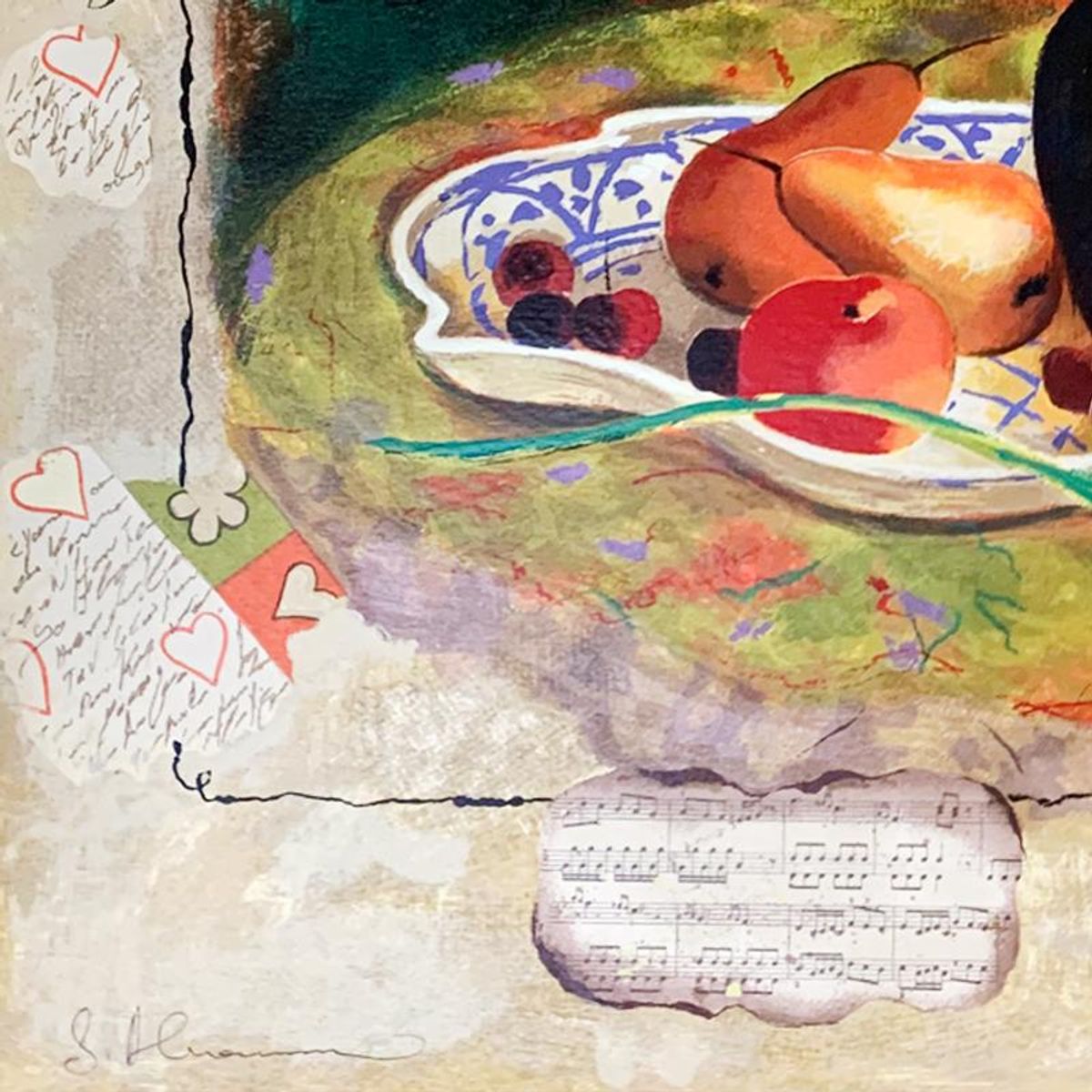 Alexander Galtchansky (1959-2008) and Tanya Wissotzky (1959-2006), Hand Signed Limited Edition Serigraph on Paper with Letter of Authenticity.