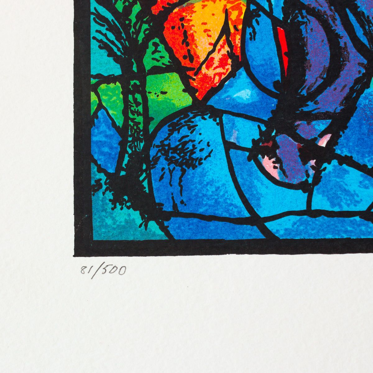 Marc Chagall- Serigraph "Benjamin"