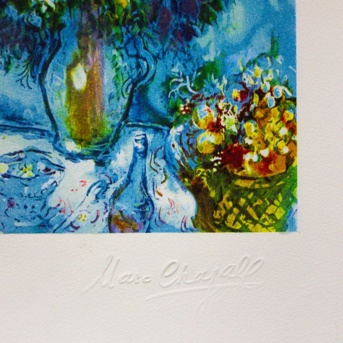 Marc Chagall- Lithograph "Bridal Bouquet"