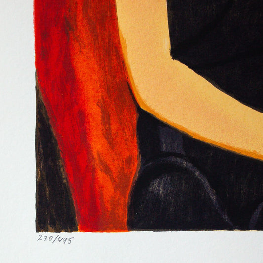 Amedeo Modigliani- Serigraph "Jeanne Hebuterne"