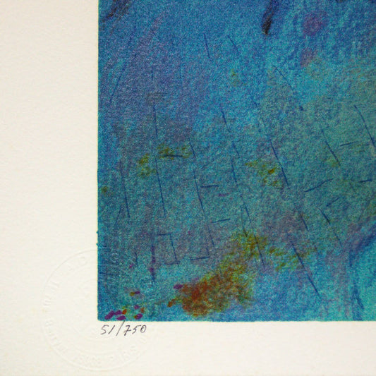 Marc Chagall- Lithograph "L'artiste Et Son Modele"