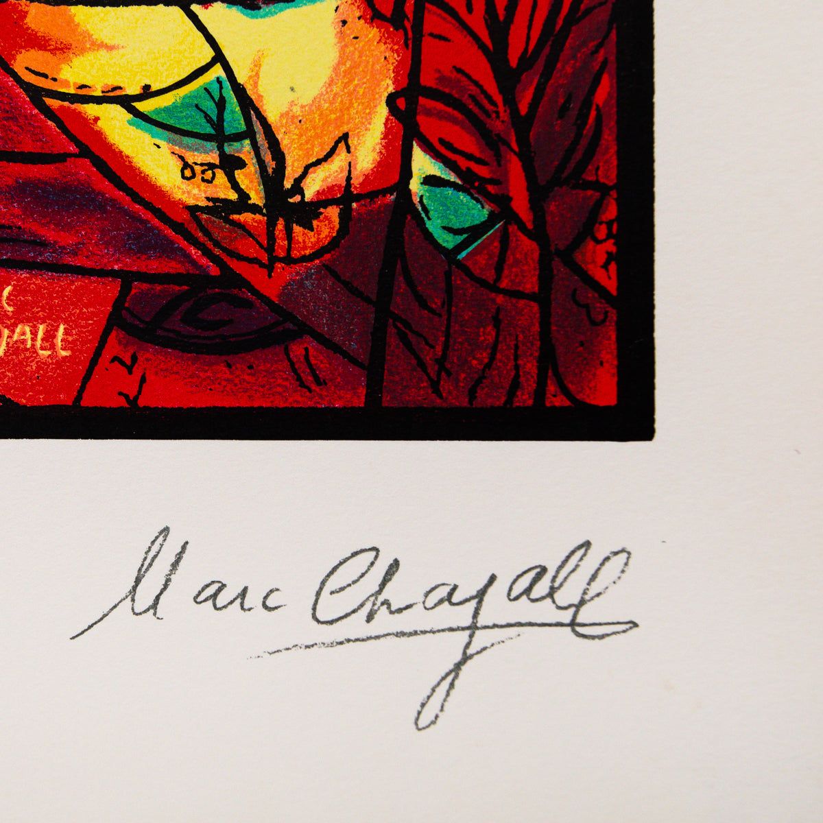 Marc Chagall- Serigraph "Zebulun"