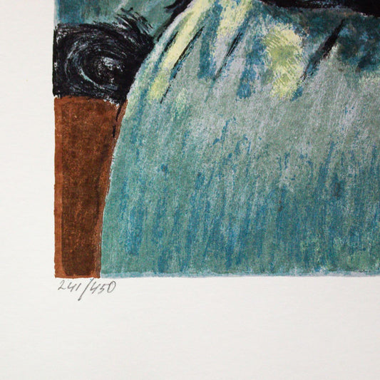 Amedeo Modigliani- Serigraph "Zingara Con Bambino"