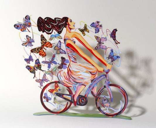 David Gerstein- Free Standing Sculpture "Rider In Euphoria"