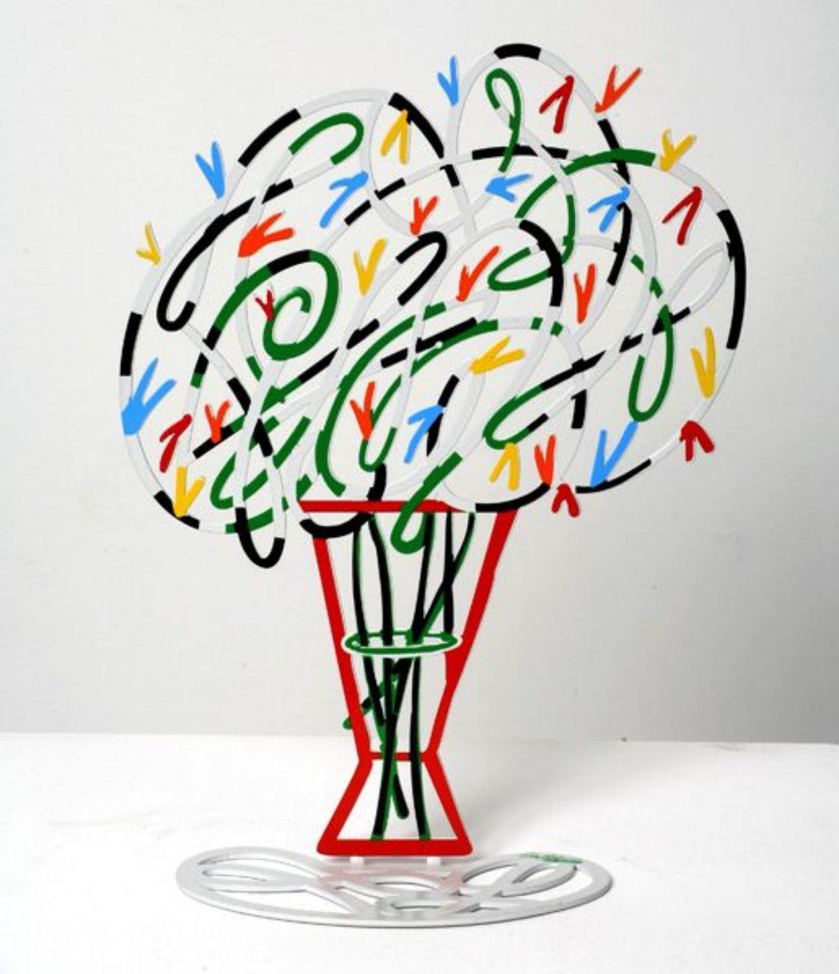 David Gerstein- Free Standing Sculpture "White Bouquet"