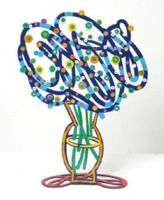 David Gerstein- Free Standing Sculpture "Blue Bouquet"