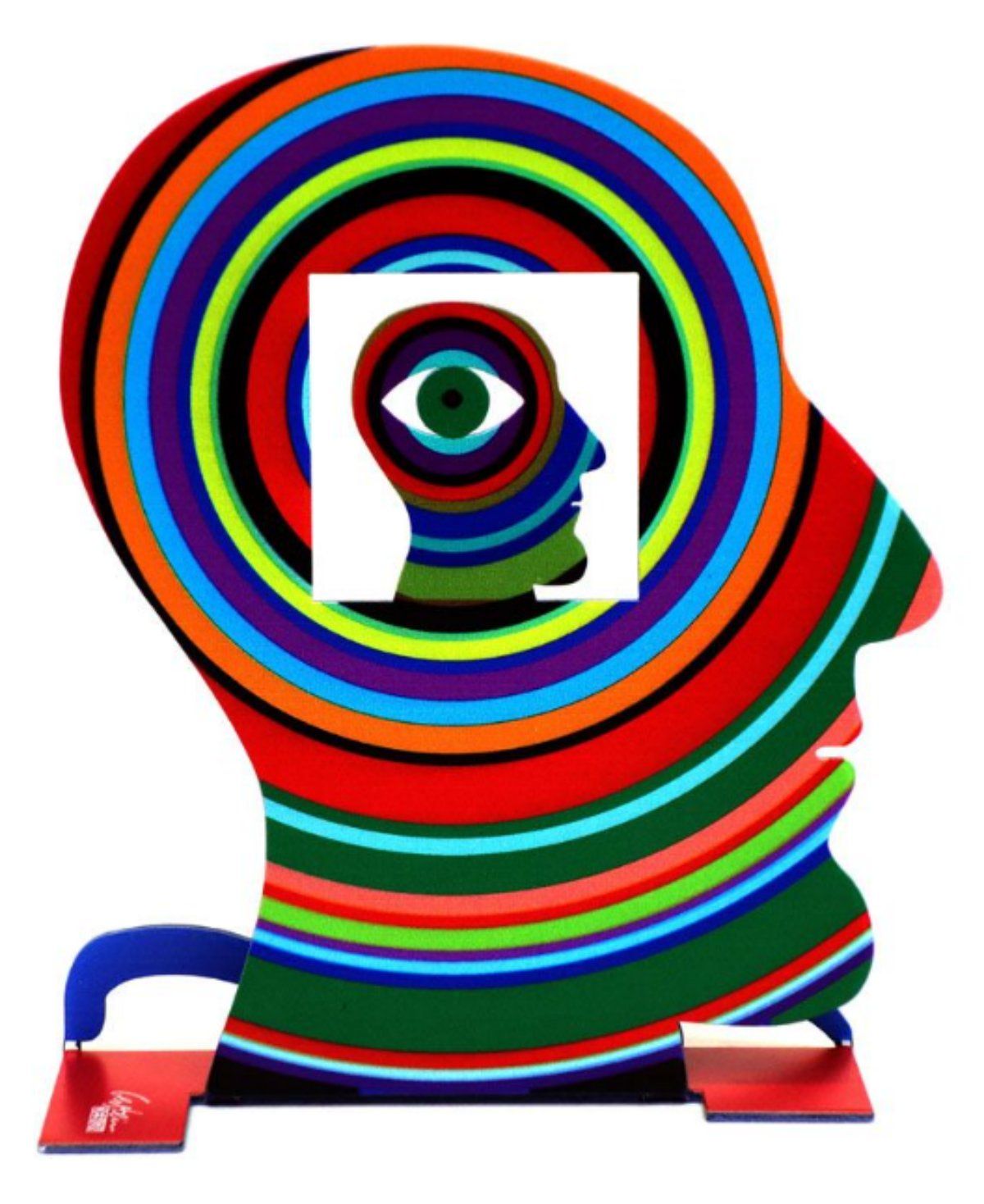 David Gerstein- Free Standing Sculpture "Head within a head"