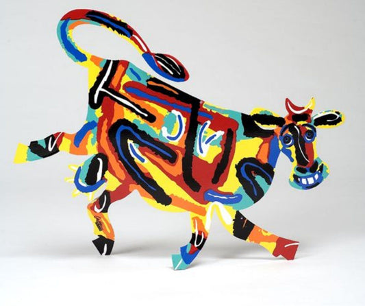 David Gerstein- Free Standing Sculpture "Elza Cow"