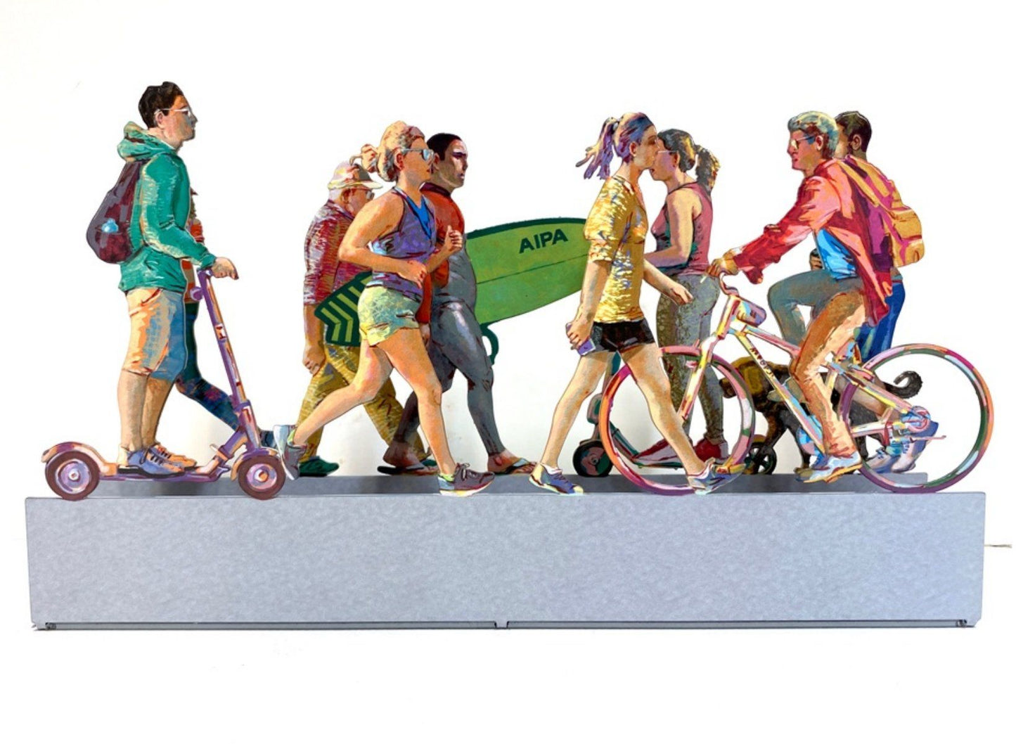David Gerstein- Free Standing Sculpture "TLV PROMENADE"