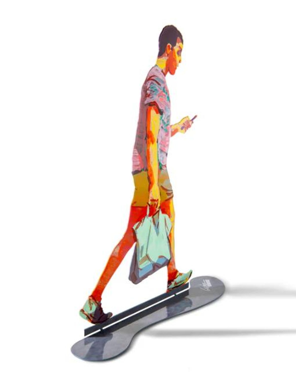 David Gerstein- Free Standing Sculpture "APPLE MAN"