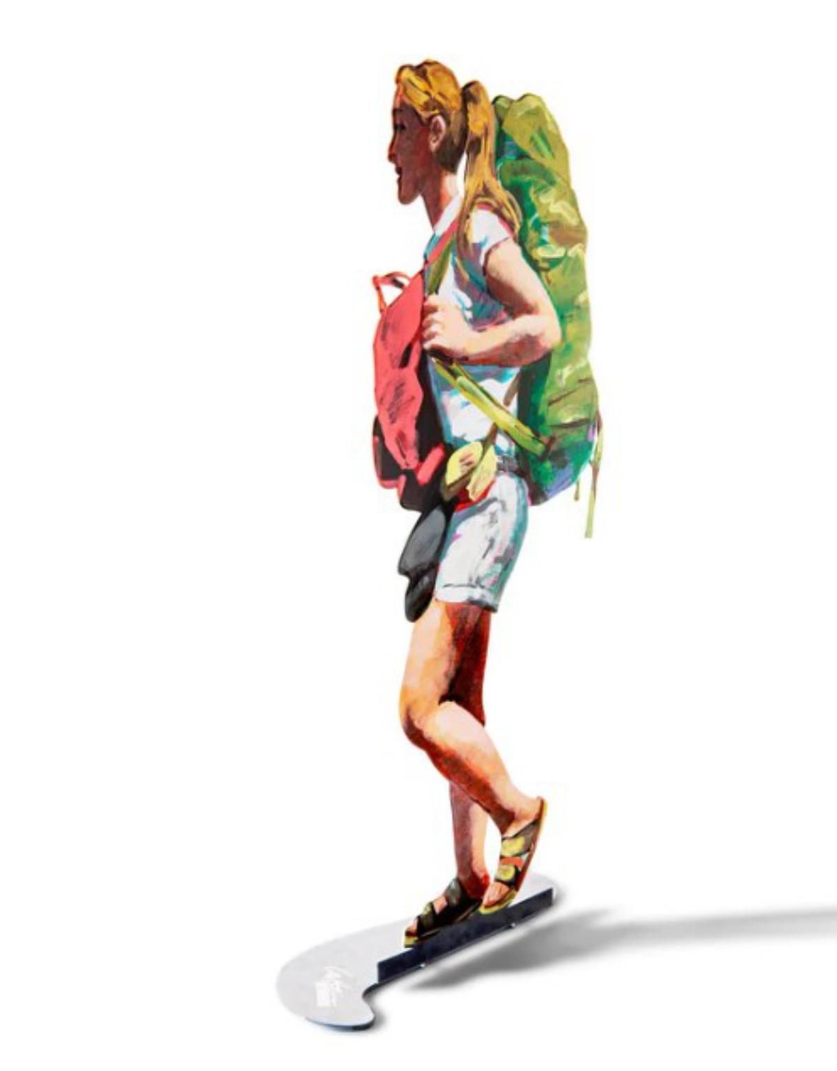 David Gerstein- Free Standing Sculpture "WORLD TRAVELER"