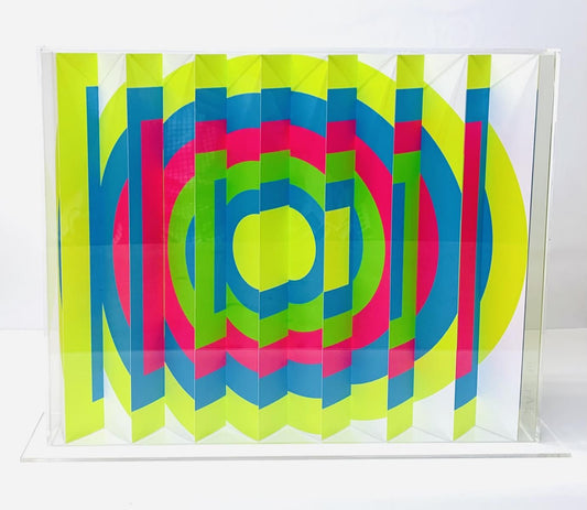 E.M. Zax- Limited Edition Polymorph in lucite case