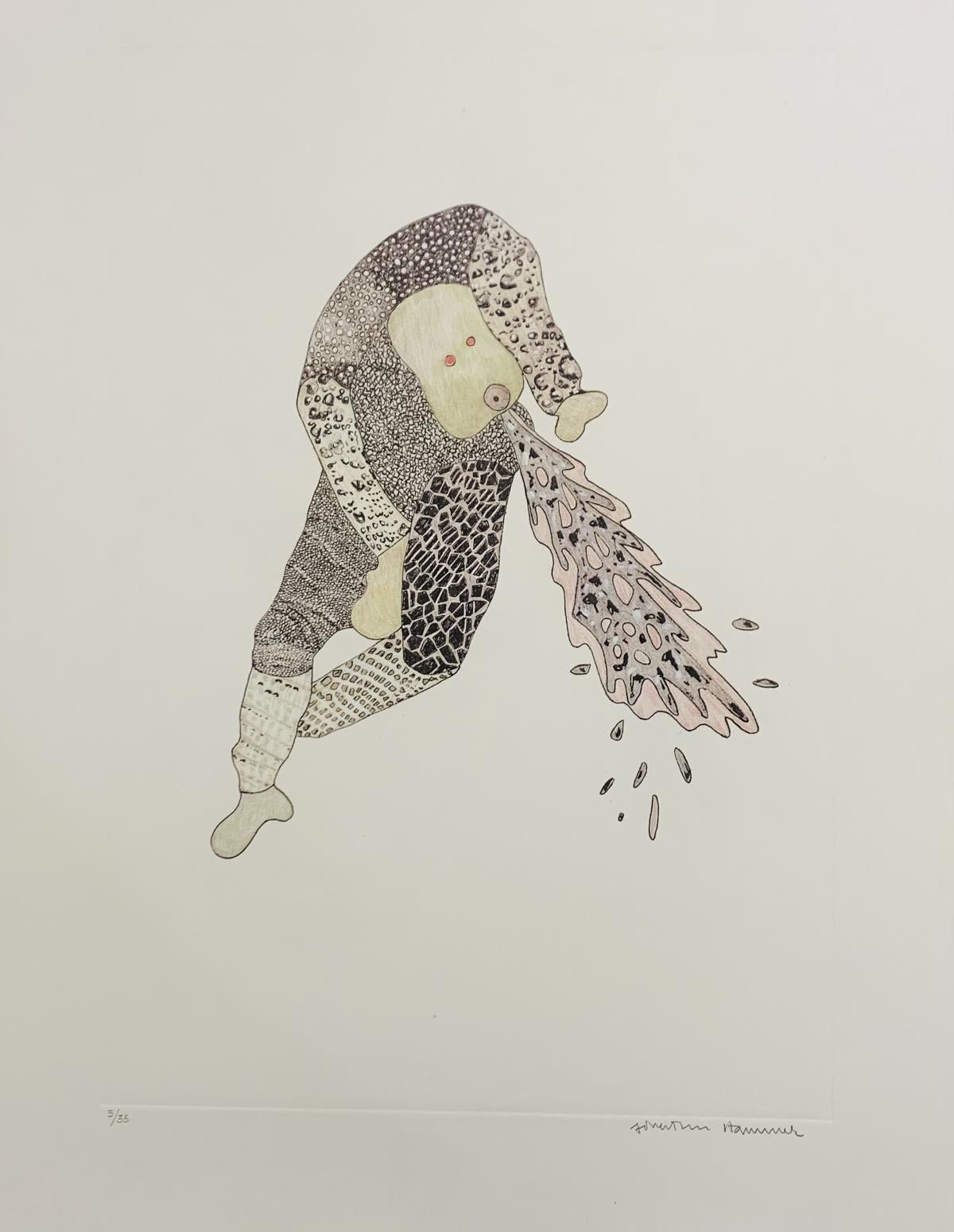Jonathan Hammer- Limited Edition Etching on paper