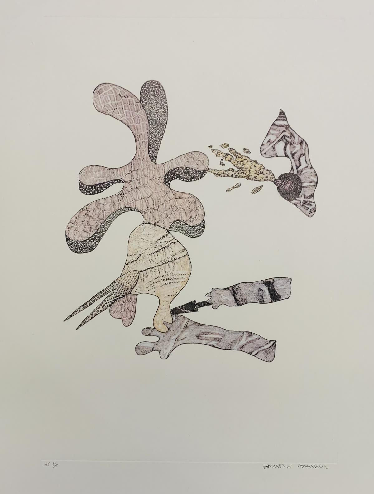 Jonathan Hammer- Limited Edition Etching on paper