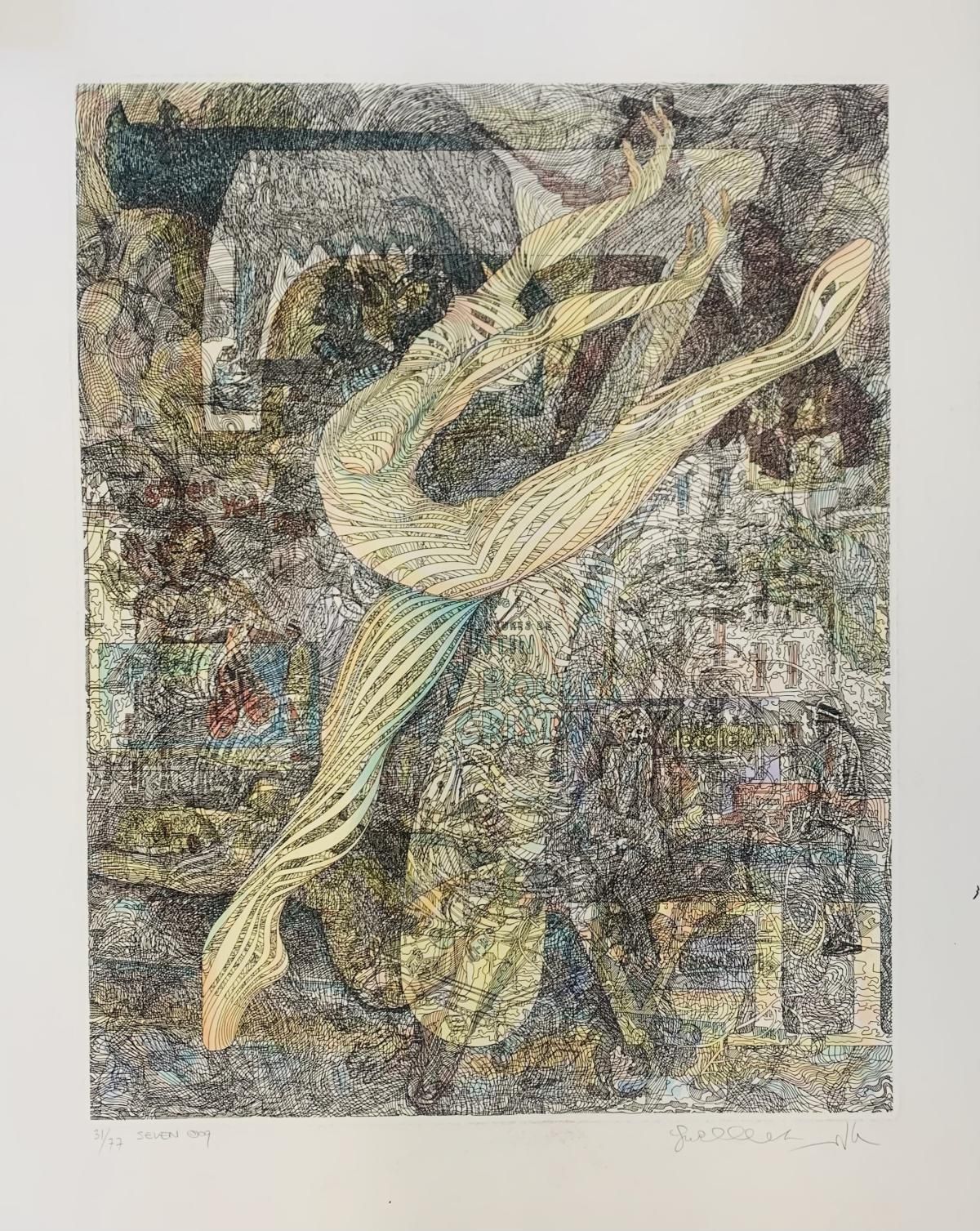 Guillaume Azoulay- 1/1 Hand painted "#7"