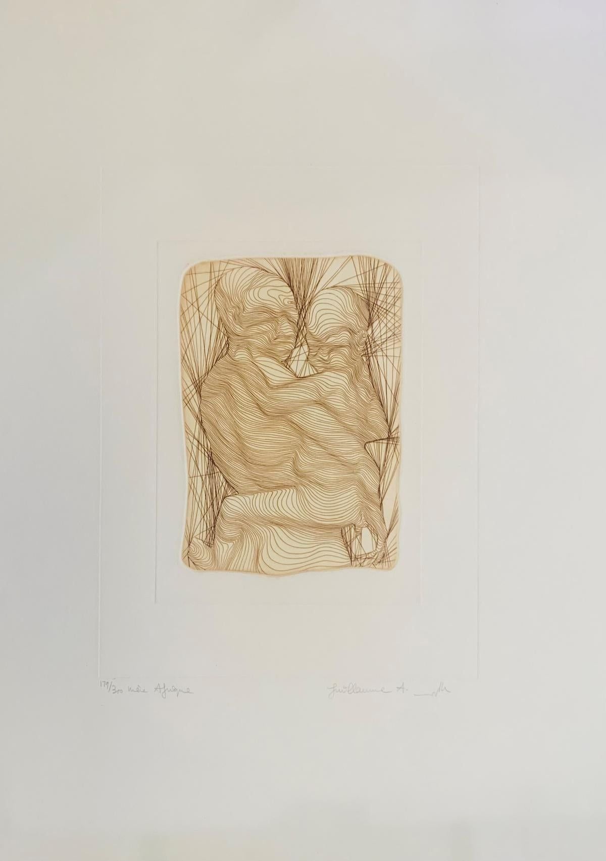 Guillaume Azoulay - Limited Edition Etching "Mere Afrique"