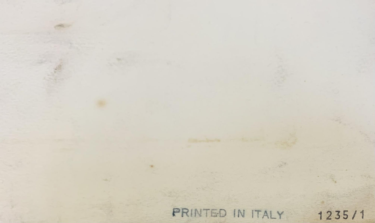 Unknown- Vintage etching on paper