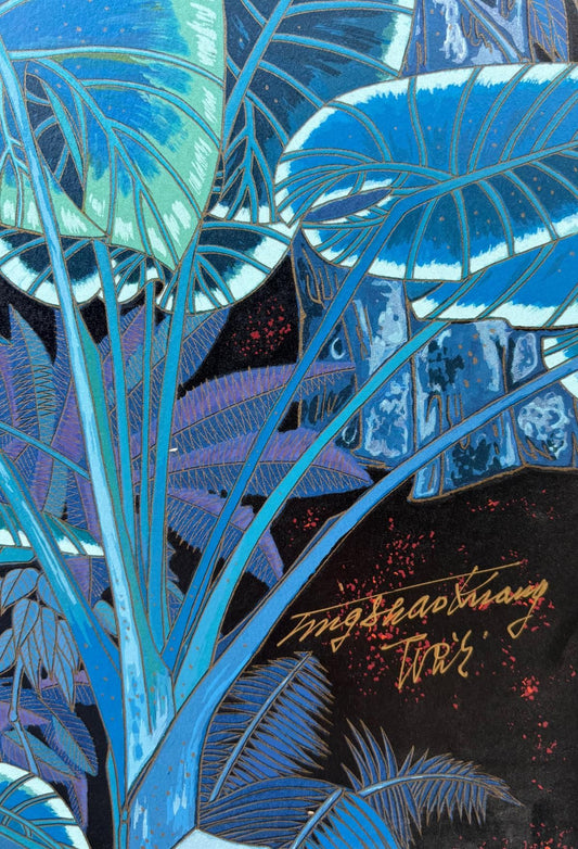 Ting Shao Kaung- Limited Edition silk screen on paper