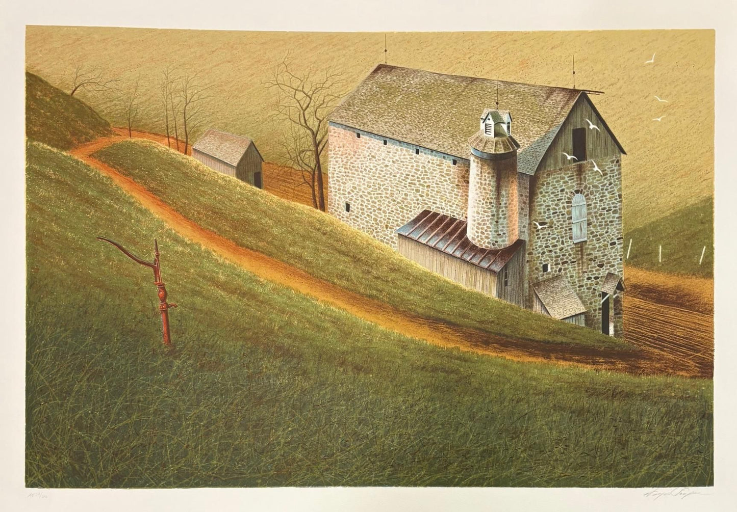 Wayne Cooper- Lithograph on paper