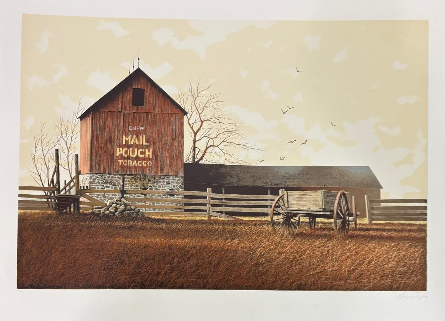 Wayne Cooper- Lithograph on paper