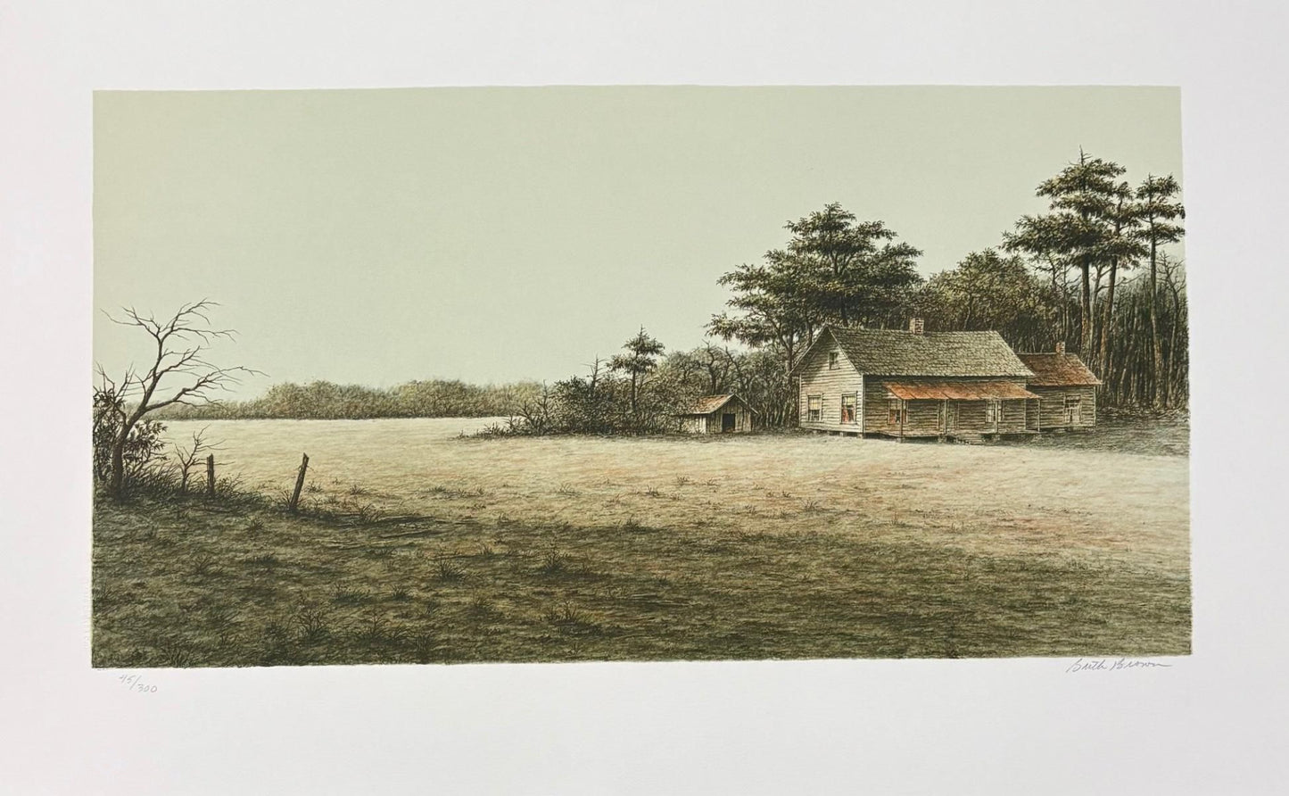 Smith Brown- Limited Edition Lithograph on paper