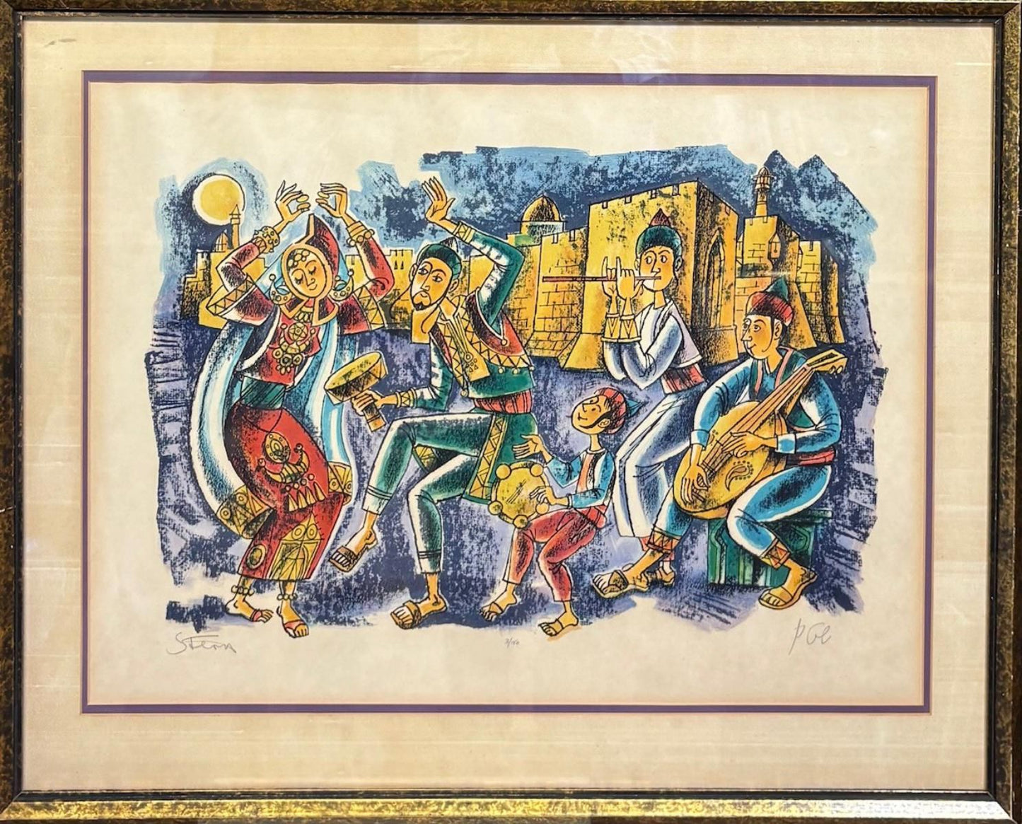 Stern- Lithograph on paper