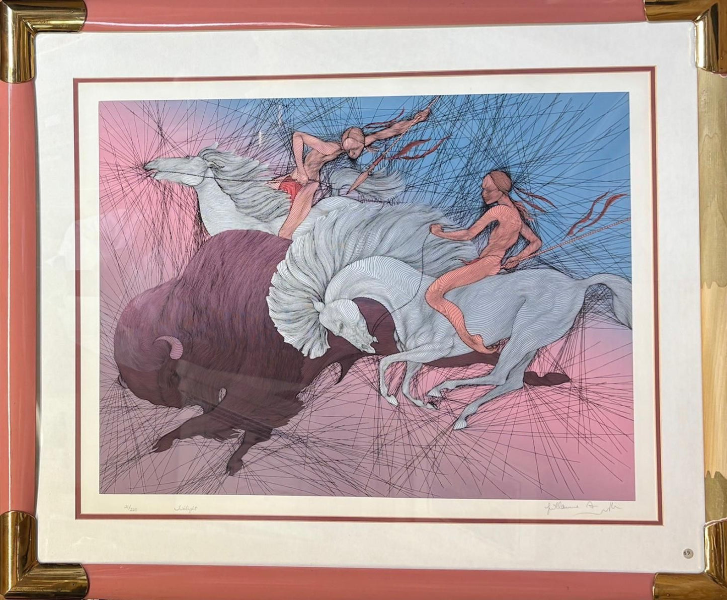 Guillaume Azoulay- Serigraph on paper