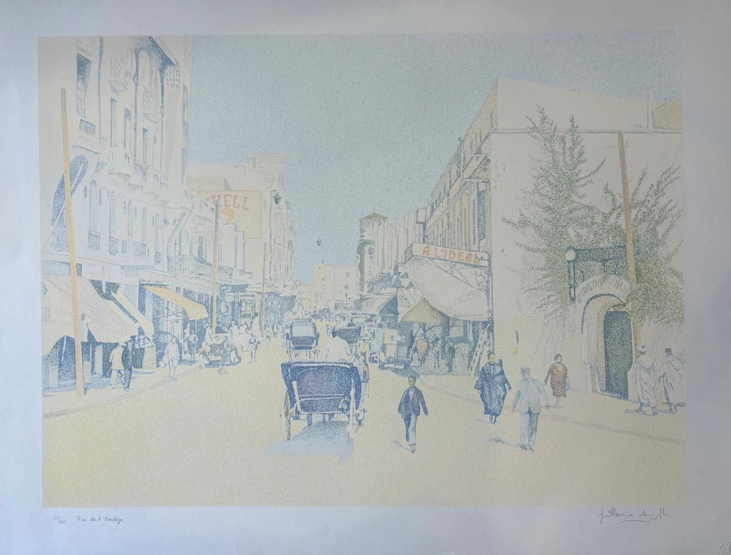 Guillaume Azoulay- Serigraph on paper