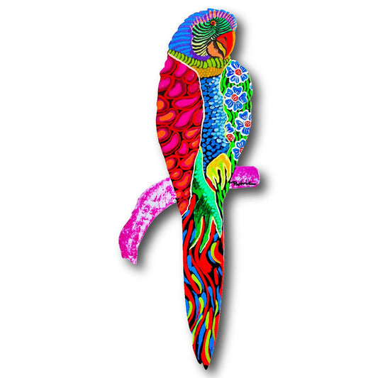 Patricia Govezensky- Original Painting on Laser Cut Steel "Moment of Peace"