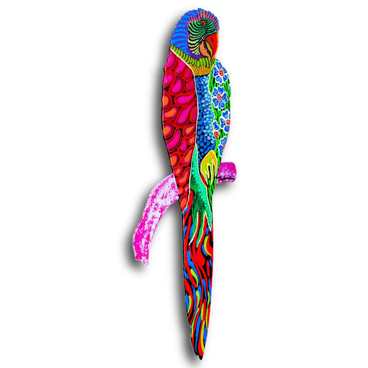 Patricia Govezensky- Original Painting on Laser Cut Steel "Moment of Peace"