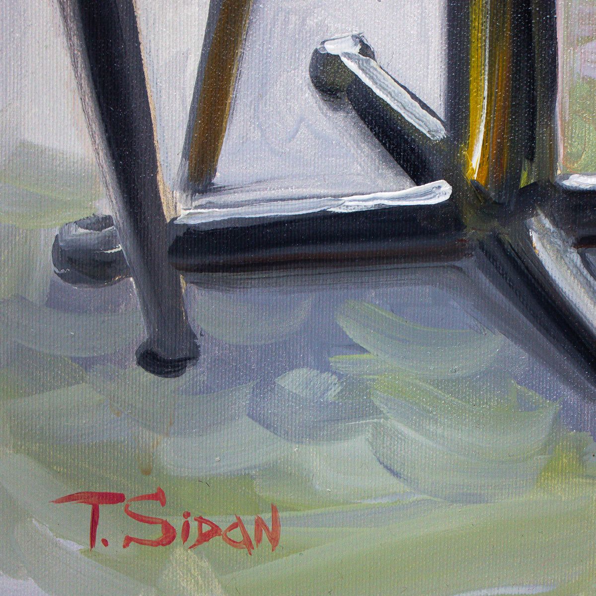 Taras Sidan- Original Oil on Canvas "Alice"