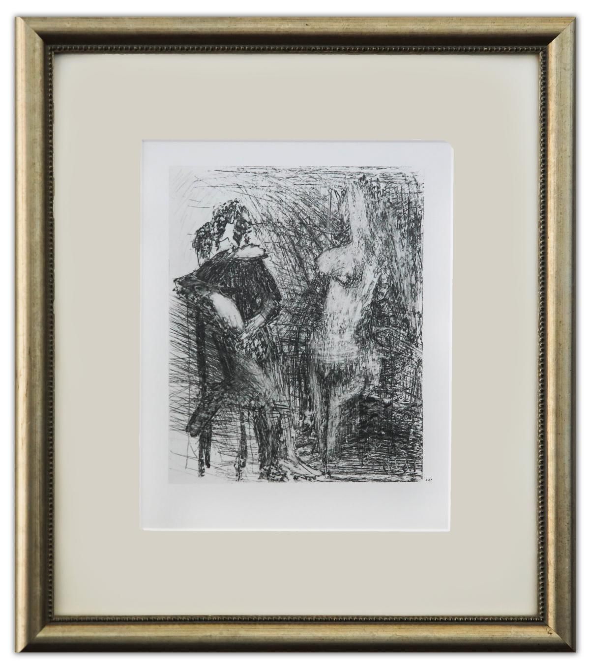 After Pablo Picasso- Offset Lithograph "From The 347 Series"