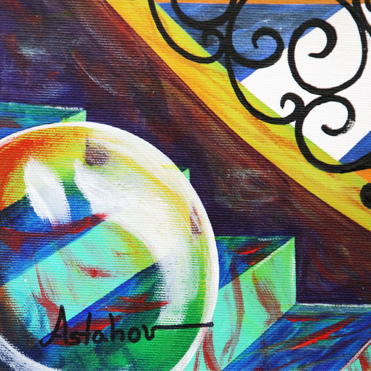 Alexander Astahov- Original Oil on Canvas "Vacation Vortex"