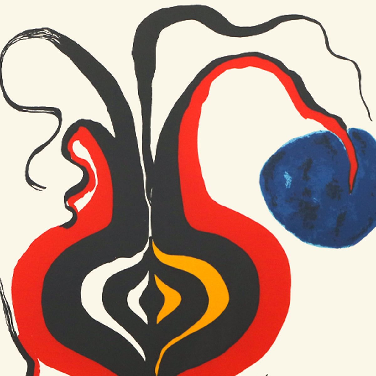 Alexander Calder- Lithograph "DLM156 - BULBE"