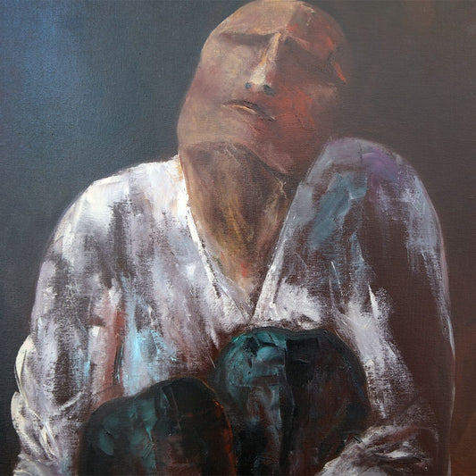 Arbe- Original Oil on Canvas "Solitude in the Aftermath (coping in the big easy)"