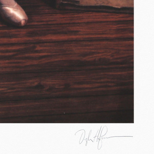 Douglas Hofmann- Silkscreen "Red Sash"