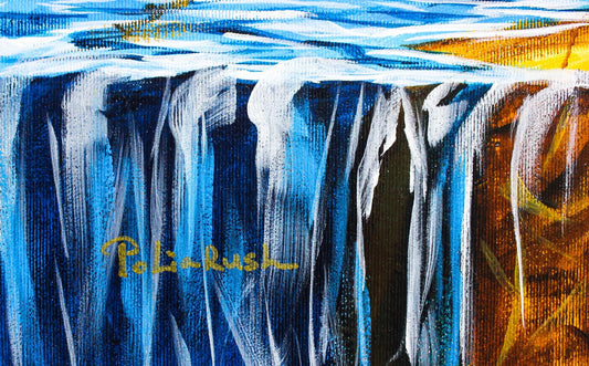 Eugene Poliarush- Original Oil on Canvas "Dream Vision"